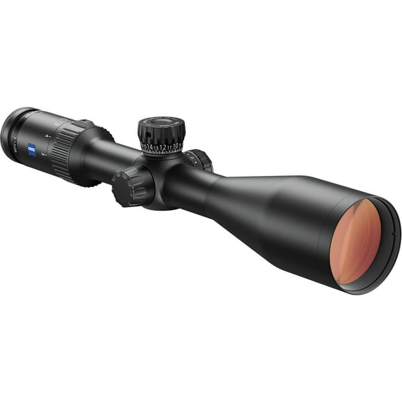 ZEISS Conquest V4 3-12x56 Riflescope with Illuminated Plex Reticle #60 - External Elevation Turret - Ballistic Stop - Fixed Parallax - .25 MOA