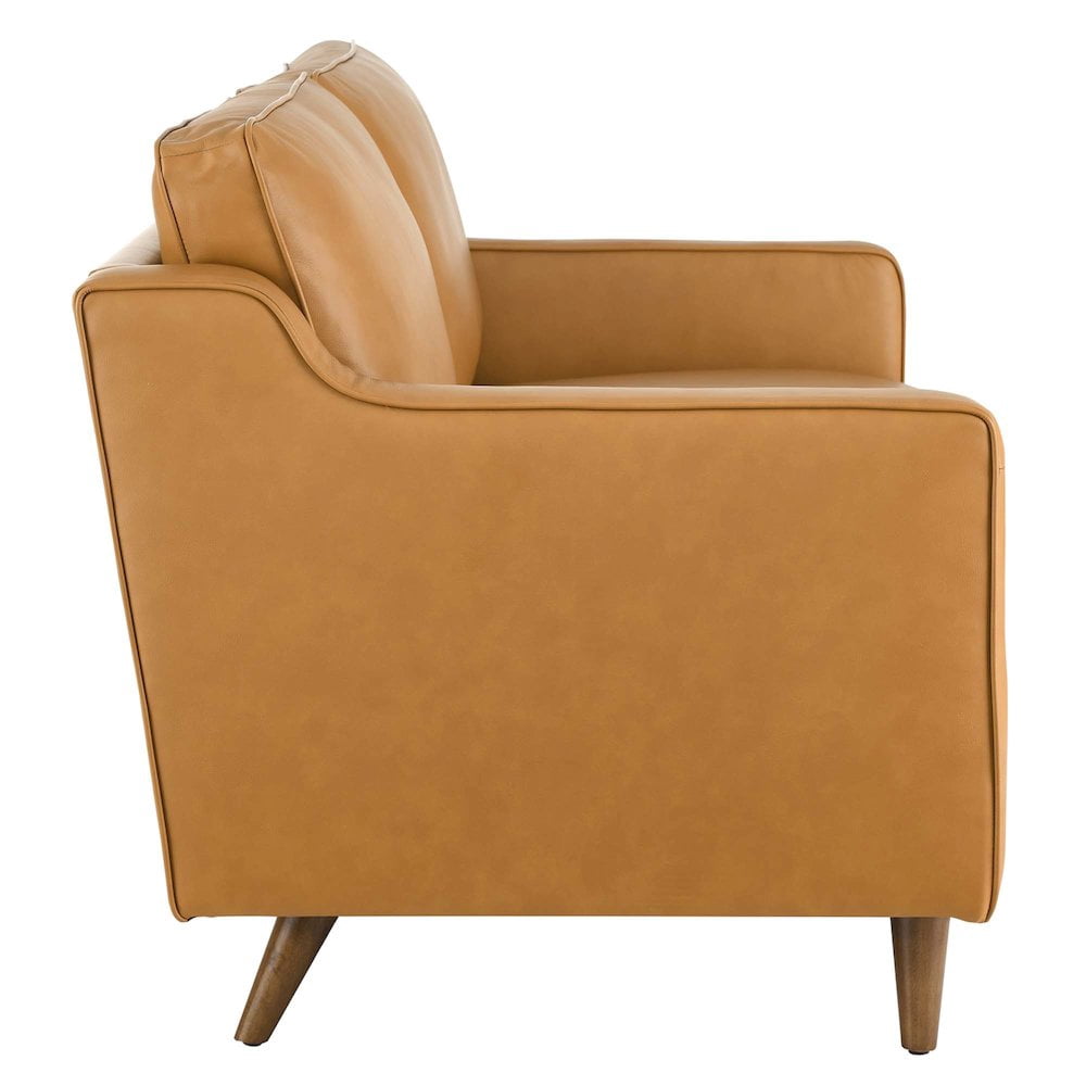 Modway Impart Genuine Leather Loveseat