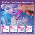 thumbnail image 5 of 60-Grid Diamond Art Storage Box, Anti-Collision Craft Organizer with Spill-Proof Lids & Tools Kit for Beads, Nail Decor & Crafting, Complete Diamond Painting Tools Kit for Adults, 5 of 7