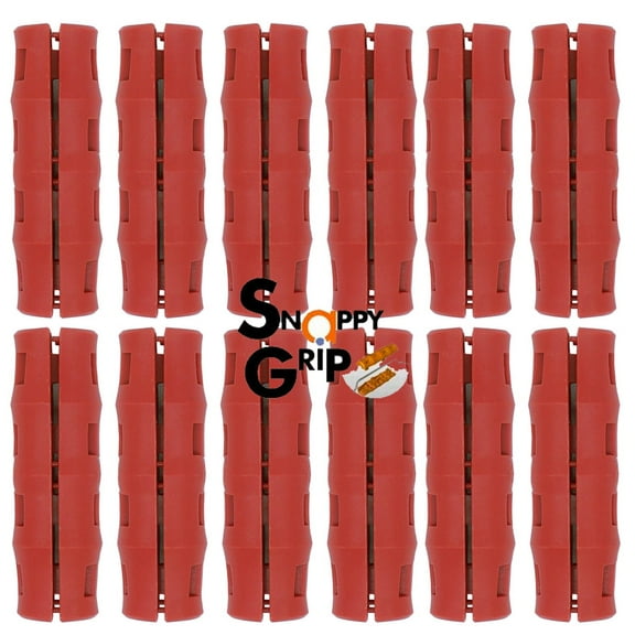 Snappy Grip Red Ergonomic Replacement Bucket Handles Dozen 12 Handles