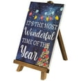 thumbnail image 4 of Northlight It's the Most Wonderful Time of the Year Christmas Sign - 9.25", 4 of 6
