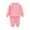 Pink, variant on Zwiiyzr 9M-16Y Boy's Girl's 2 Piece Tracksuit Sets Casual Unisex Solid Color Long Sleeve Pullover Sweatsuit Sweatshirts & Jogger Pants Yellow