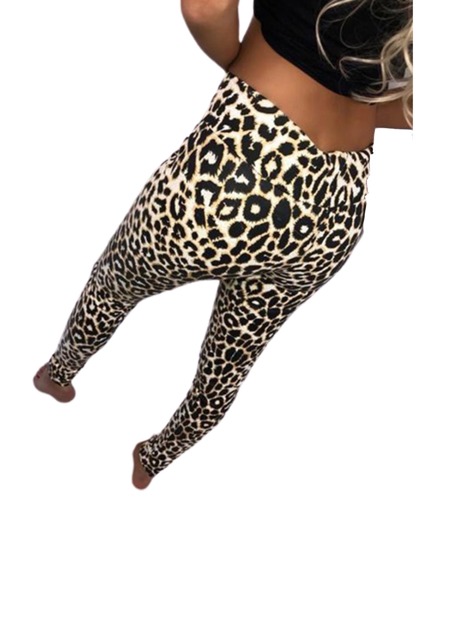 petite leopard pants