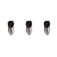thumbnail image 1 of Vogacara Extensión de cola de caballo fácil de usar, estilo sin esfuerzo para damas, peluca de moño de pelo rizado hecha de materiales 4 Type1 NO1, 1 of 6