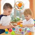 Sensory Toys for 1 Year Old, Shape Sorting Learning Toys for Baby 612 Months, Montessori Toys