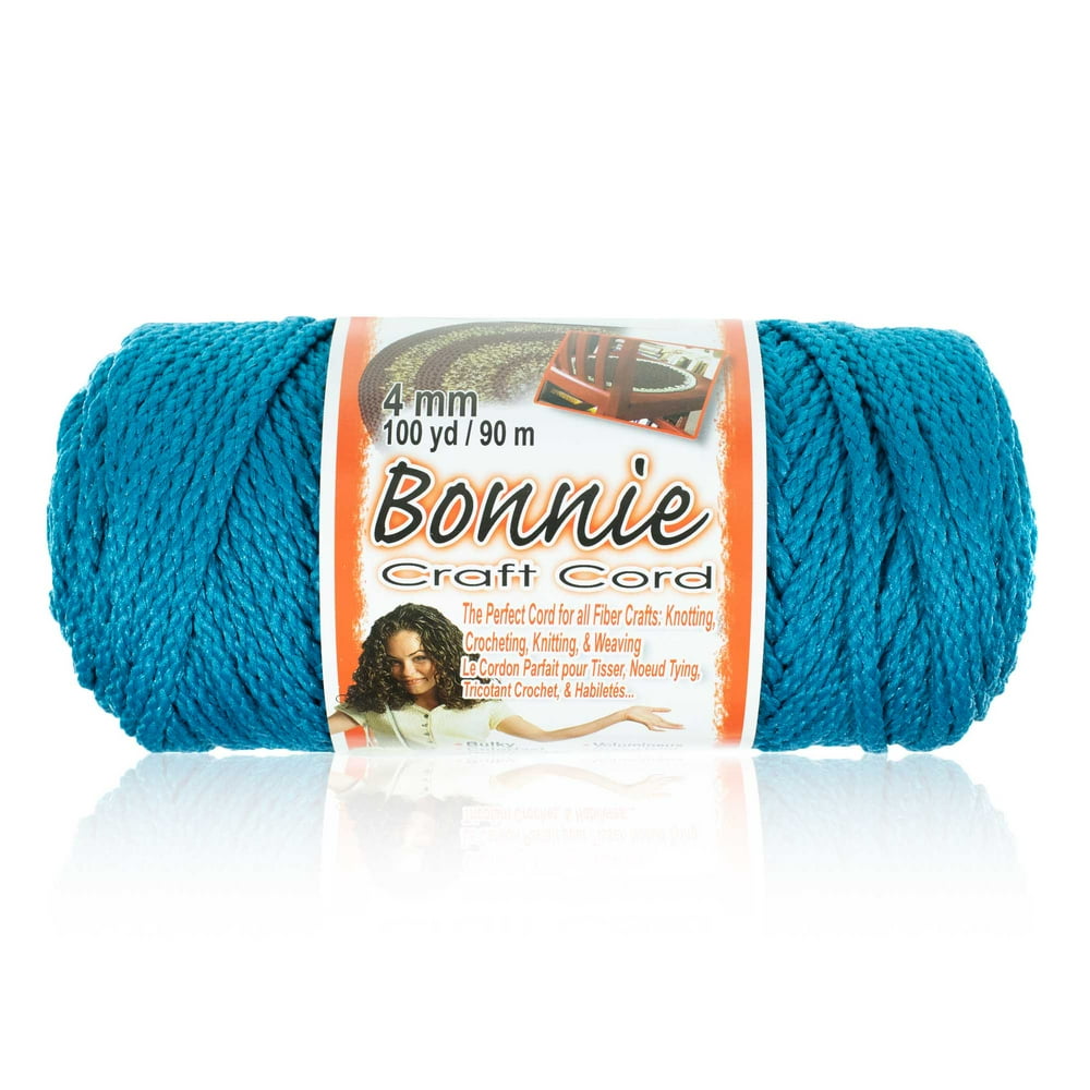 Craft County Bonnie Macrame Cord 4mm 100 yd Lengths Various