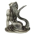 thumbnail image 5 of Ebros Aged Bronze Resin Seductive Siren of The Seas Mermaid Statue 7"H Figurine, 5 of 10