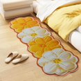 thumbnail image 1 of Feltree Flower Non-Slip Rug 20x55 Inches for Bedroom Bedside Living Room Coffee Table Super Soft and Easy to Clean Carpet, 1 of 8