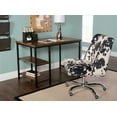 thumbnail image 2 of Linon Albion 2-Shelf Desk, 45" Wide, Ash Veneer Finish, 2 of 10