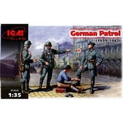 icm models german patrol 1939-1942 building kit
