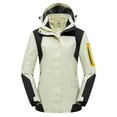 thumbnail image 1 of Manteau de Sport à Capuche à Manches Longues et Col Montant pour Femme, 1 of 6