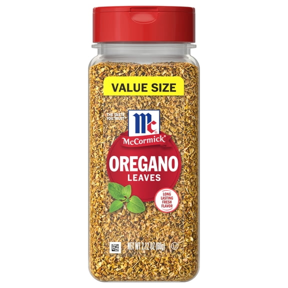 McCormick Kosher Oregano Leaves, 2.12 oz Bottle