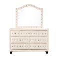 thumbnail image 4 of Tufted Velvet - Queen Bedroom Set with Multiple Drawers - Bedroom Setup - Luxurious Bedroom Decor, 4 of 6