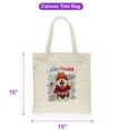 thumbnail image 5 of Hello Winter Shiba Inu Smiling in Red Scarf Hat Welcome Christmas Canvas Tote Bag Shibas Dog Lovers Gifts Idea Reusable Shopping Grocery Bag - 00017, 5 of 5