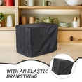 thumbnail image 3 of Phenofice Electric Generator Cover Black Weather Resistant Cloth with Drawstring for Outdoor Use, 3 of 8