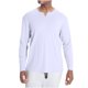 thumbnail image 2 of pstuiky Camisas de manga larga de invierno para hombre, Camisa deportiva de entrenamiento fácil para hombre, elástica, de color liso, con cuello en V y manga larga xxl, 2 of 6