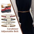 thumbnail image 3 of SSKFHGI New Buckle Garrison Belt Womens Belt For Women Waist W7 Belt Band Lot, 3 of 8