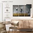 thumbnail image 5 of Elephant Stock Ballroom Dancers Wall Art - Horizontal Multi Panel Canvas - Living Room Wall Decor - Dance Multi Panel - Gray And Yellow Decor - 50" x 32", 5 of 8