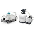 thumbnail image 1 of Intex ZX100 Automatic Pressure Side Pool Cleaner with Pool Sand Filter Pump, 1 of 12