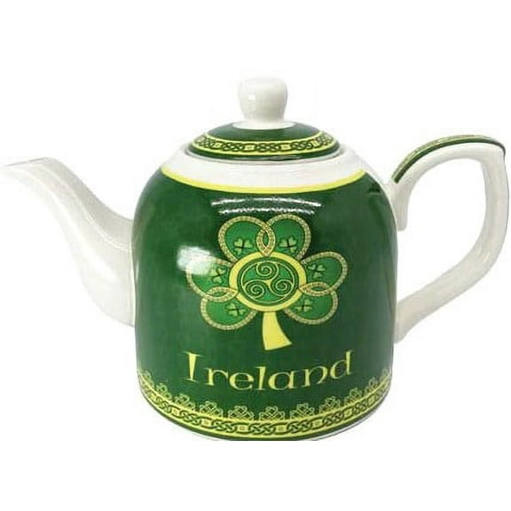 Shamrock Spiral Teapot 5 in