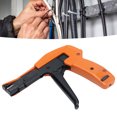 thumbnail image 4 of Cable Tie Tool, Rustproof Heavy Duty Cable Tie Binding Tool Automatic Die Cast Steel Quick  For Below 4.8mm / 0.2in Width Cable, 4 of 8