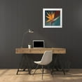 thumbnail image 3 of Rhyan, Vivien 15x15 White Modern Wood Framed Museum Art Print Titled - Bird of Paradise I, 3 of 4