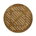 thumbnail image 5 of Jaxson Outdoor Acacia Wood Round Bistro Table with Straight Legs, Teak, 5 of 7