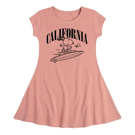 

Peanuts - California - Toddler And Youth Girls Fit And Flare Dress