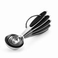 thumbnail image 4 of 5-Piece Stainless Steel Measuring Tool Set: Rust-Resistant Measuring Cups & Spoons for Baking, Coffee & Cooking | Easy-to-Clean, Modern Design | Export-Quality Kitchen Essentials for Precise, 4 of 5