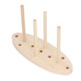 thumbnail image 4 of Wreath Bow Maker, Convenient Practical Wood Color DIY Making Oak Material Lightweight Portable Bow Maker  For Holiday Gifts, 4 of 8