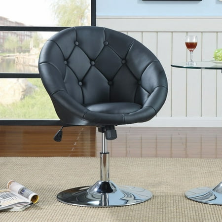 Comfy Round Tufted Purple Swivel Accent Chair - Walmart ...
