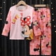 thumbnail image 2 of Disney Frozen Elsa Princess Girls Pijamas Set Ropa de dormir Primavera y otoño Pijamas para niños Traje de dibujos animados de manga larga Thinheight 135-145cm zhangyuxiang CONDUJO, 2 of 2