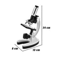 thumbnail image 5 of Microscope Biologique pour Enfants 1200X avec Ensemble d'Accessoires, 5 of 5