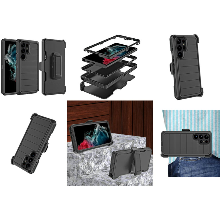 Buy Spigen Ultra Hybrid Matte Black Case for Galaxy S24 Ultra 2024 Online