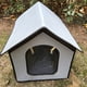 thumbnail image 3 of Casa Para Mascotas De Eva, Casa Para Perros Y Gatos Al Aire Libre, Perrera Plegable Para Mascotas, Resistente Al Agua Eigraketly PT001670-02, 3 of 5