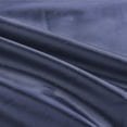 thumbnail image 5 of TWOPAGES 100% Dupioni Silk 26 W X 96 L Inch Pinch Pleated Drape Light Filtering Curtain for Bathroom, 1 Panel, Indigo, 5 of 6