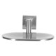 thumbnail image 1 of Wall Mounted Soap Dish Holder 304 Stainless Steel Bathroom Use Silver 15 x 9.8 x 8 cm Anti-rust 1Pack, 1 of 5