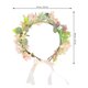 thumbnail image 3 of GOOHOCHY Corona de pelo Floral para boda, diadema de novia, tocado de guirnalda de cabeza de flor elegante, 3 of 8