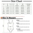 thumbnail image 3 of TIMIFIS Women Plus Size Ones piece Swimsuit Tummys Control Bathing Suit Summer Beach Romper Swimwear, 3 of 7
