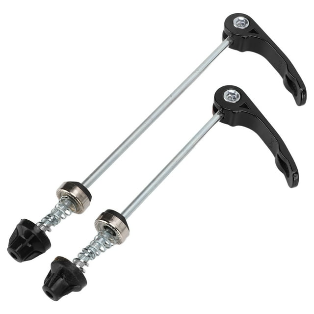 Bicycle Wheel Hub Skewers, Bike Quick Release Lever Wear Resistant Metal Material For Cycling Black,Red,Blue
