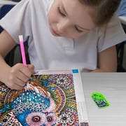 Dikence Crafts Gifts for 8 9 10 11 Years Old Girls, 5d Painting by Numbers for Adult Kids Age 9-13 DIY Painting Kits for Girl Age 9 10 11 12 13 Years Owl Diamond Arts Kit for Girls Toys Gifts