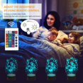 thumbnail image 6 of Lion Night Light, King Lion Gift 3D Illusion Lamp for Kids Bedside Lamp with Remote Control 16 Color Changing Xmas Halloween Birthday Gift Cool Room Decor for Child Baby Boy, 6 of 12