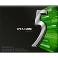 thumbnail image 3 of (3 pack) 5 Gum Spearmint Rain Sugar Free Chewing Gum - 15 Count, 3 of 14