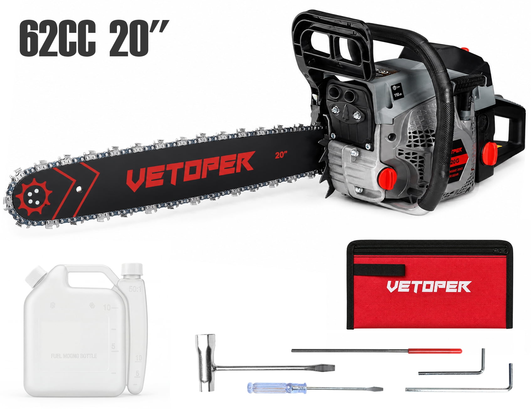 Holzfforma G388 72cc Blue Thunder Gasoline Chain Saw with 20 inch