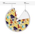 thumbnail image 5 of Christmas Tree Skirt, musical instruments Christmas Tree Decorations Indoor, Tree Skirts Mat With Tassel Trim for Halloween New Year Holiday Christmas Party Decor 30 Inches, 5 of 7
