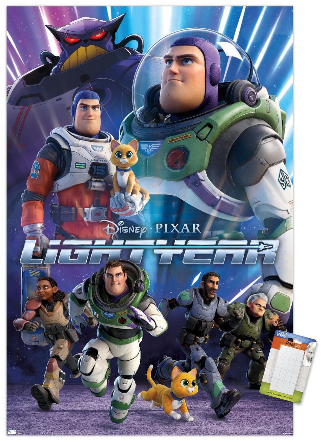 Disney Pixar Lightyear - Group Wall Poster with Magnetic Frame