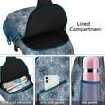 thumbnail image 4 of Ocean Sling Bag - Cute Watercolor Crab Crossbody Chest Backpack, Durable & Comfortable for Men & Women - Tropical Sea Life Design for Hiking, Climbing, Beach & Marine Adventures, 4 of 5