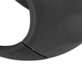 thumbnail image 2 of Hair Growth Scalp Massager Silicone Shampoo Brush & Dandruff Exfoliating Scrubber Comb, Black (3.94 in / 10 cm), 2 of 9