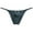 Black Green, variant on Men Briefs Shiny Enhance Bikini Bulge Pouch Ruched Skimpy Underwear Light Blue L