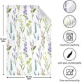 thumbnail image 3 of GZHJMY Wild Flowers Kitchen Towels Set of 4, Ultra Soft Absorbent Dish Towels Bathroom Hand Towels Reusable Cleaning Cloths Tea Towels 28 x 18 Inch, 3 of 7